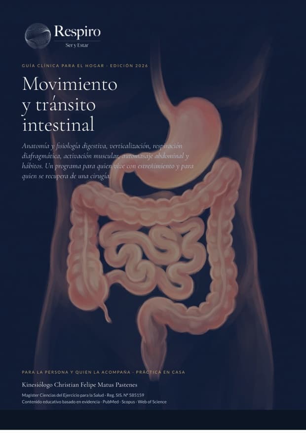 Portada de la guía de movimiento y tránsito intestinal